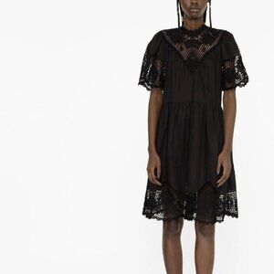 Ulla Johnson Tallulah Dress - Black - Size 6